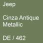 Preview: Jeep, Cinza Antique Metallic, DE / 462.